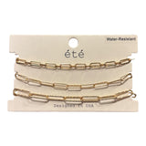 Set of 3 Chain Bracelet - Grayce's Boutique