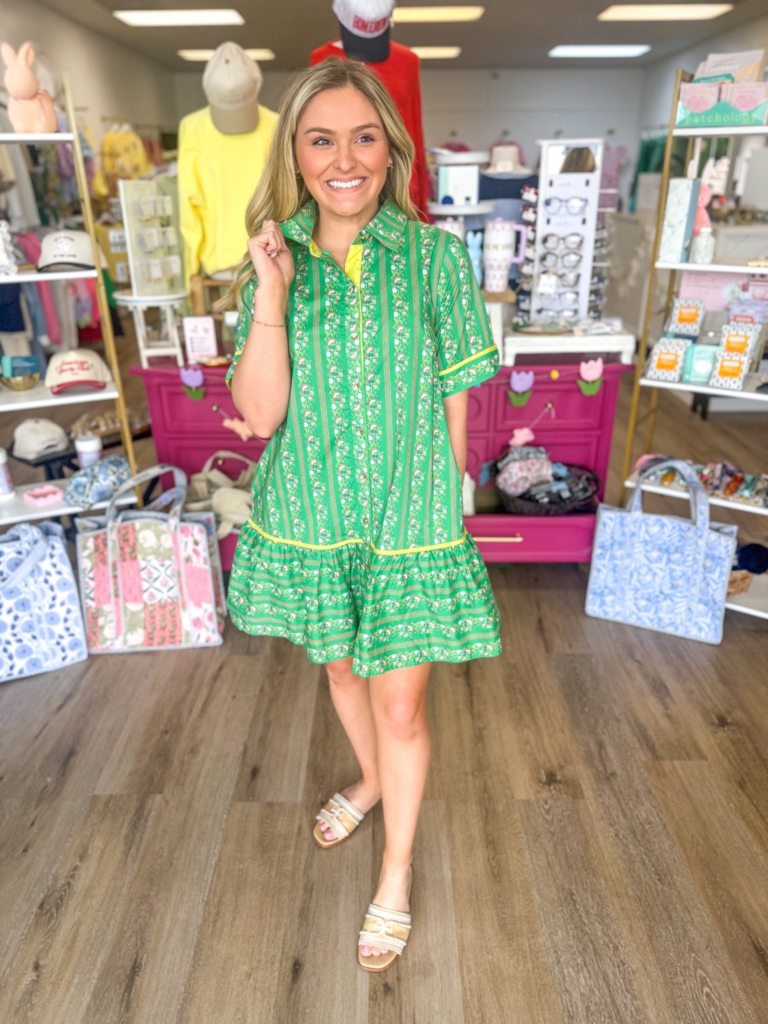 Show Me The Way Mini Dress - Grayce's Boutique