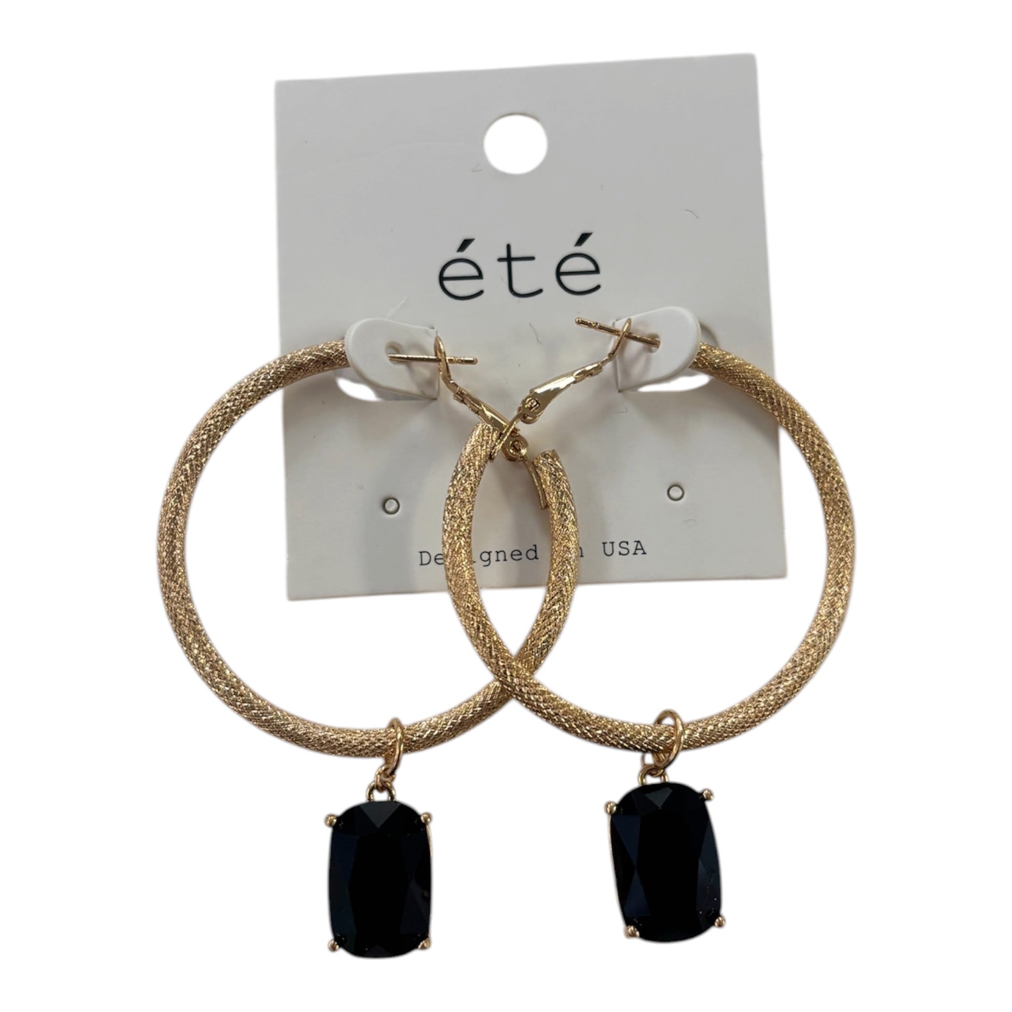Show Stopper Girl Large Hoop - Grayce's Boutique