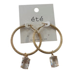 Show Stopper Girl Large Hoop - Grayce's Boutique