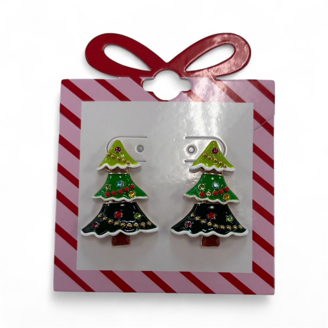 Simple Christmas Tree Earrings - MainStreet Clothing Co.