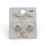 Simple Clover Studs - MainStreet Clothing Co.