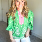 Simply Spring Blouse - Grayce's Boutique