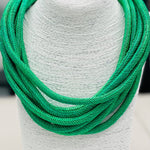 Slub 8 - Strand Necklace Kelly Green - MainStreet Clothing Co.