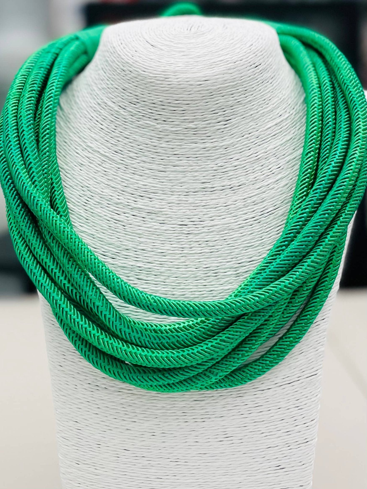 Slub 8 - Strand Necklace Kelly Green - MainStreet Clothing Co.
