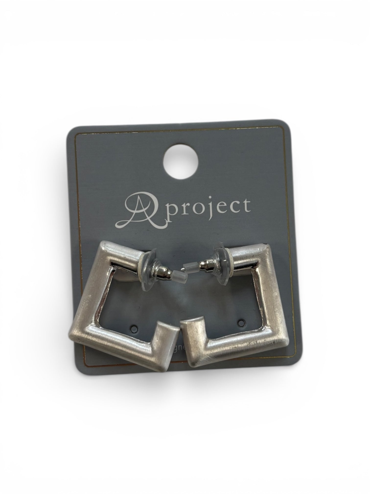 Small Square Hoop - MainStreet Clothing Co.