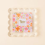 Square Scalloped Acrylic Frame | The Darling Effect - MainStreet Clothing Co.