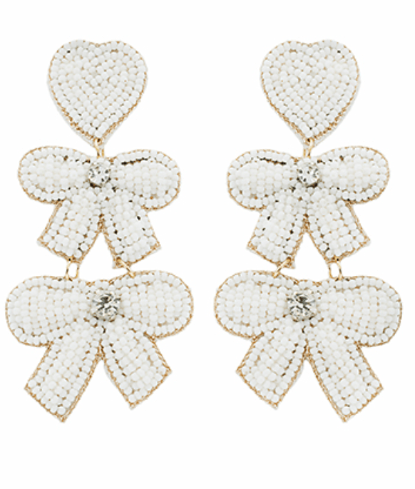 Stay in Love Drop Earring - MainStreet Clothing Co.