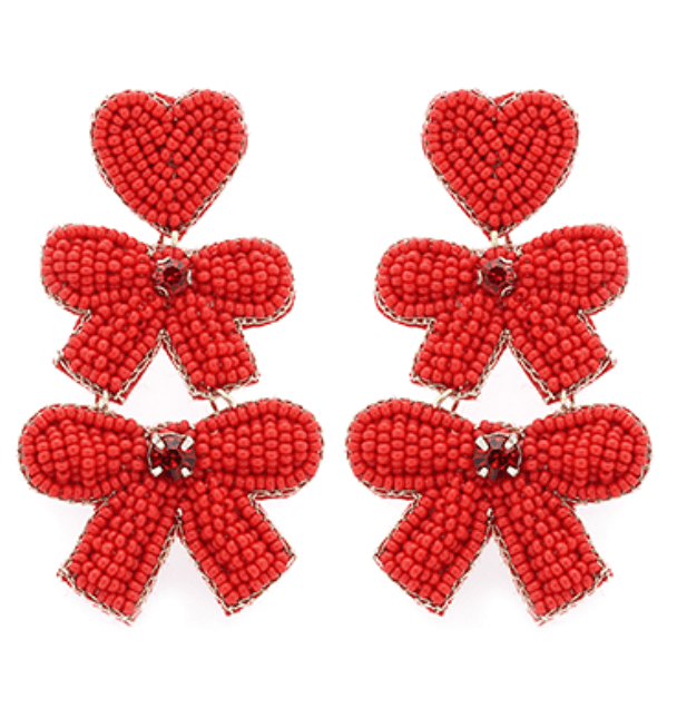 Stay in Love Drop Earring - MainStreet Clothing Co.