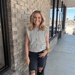 Stunning In Stripes Top - MainStreet Clothing Co.