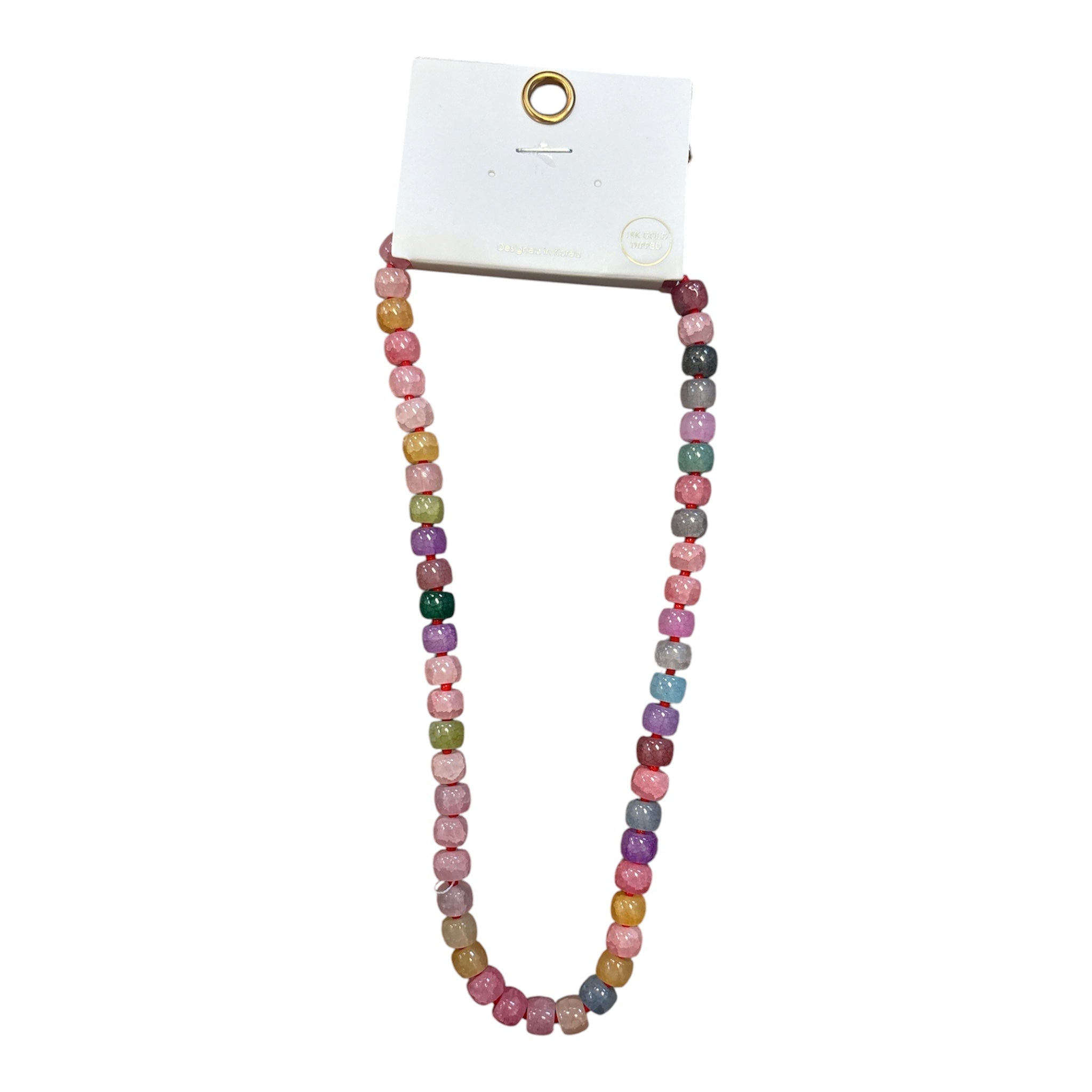 Sunny Day Necklace | Pink Multi - Grayce's Boutique