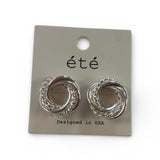 Swirled Around Stud - MainStreet Clothing Co.