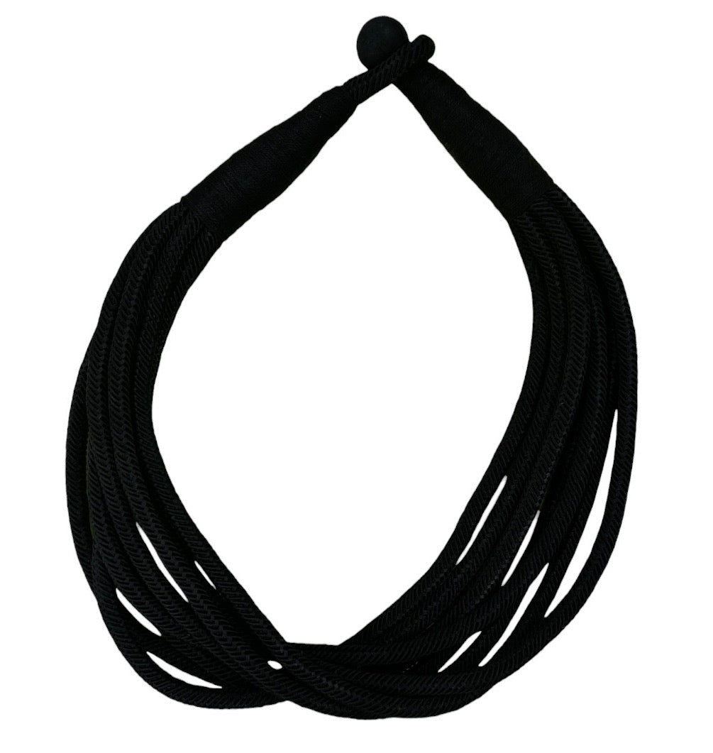 Sydney Necklace - Black - Grayce's Boutique