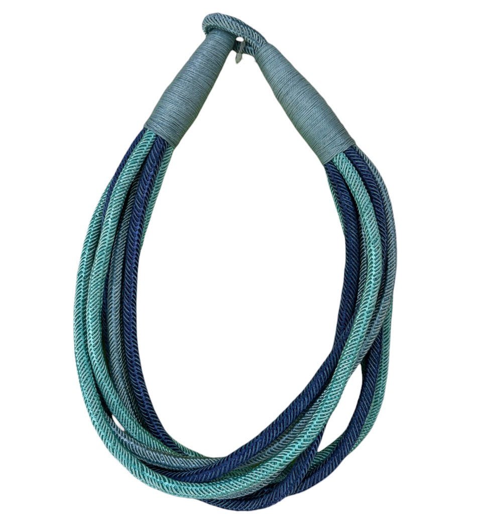 Sydney Necklace - Blue Multi - Grayce's Boutique