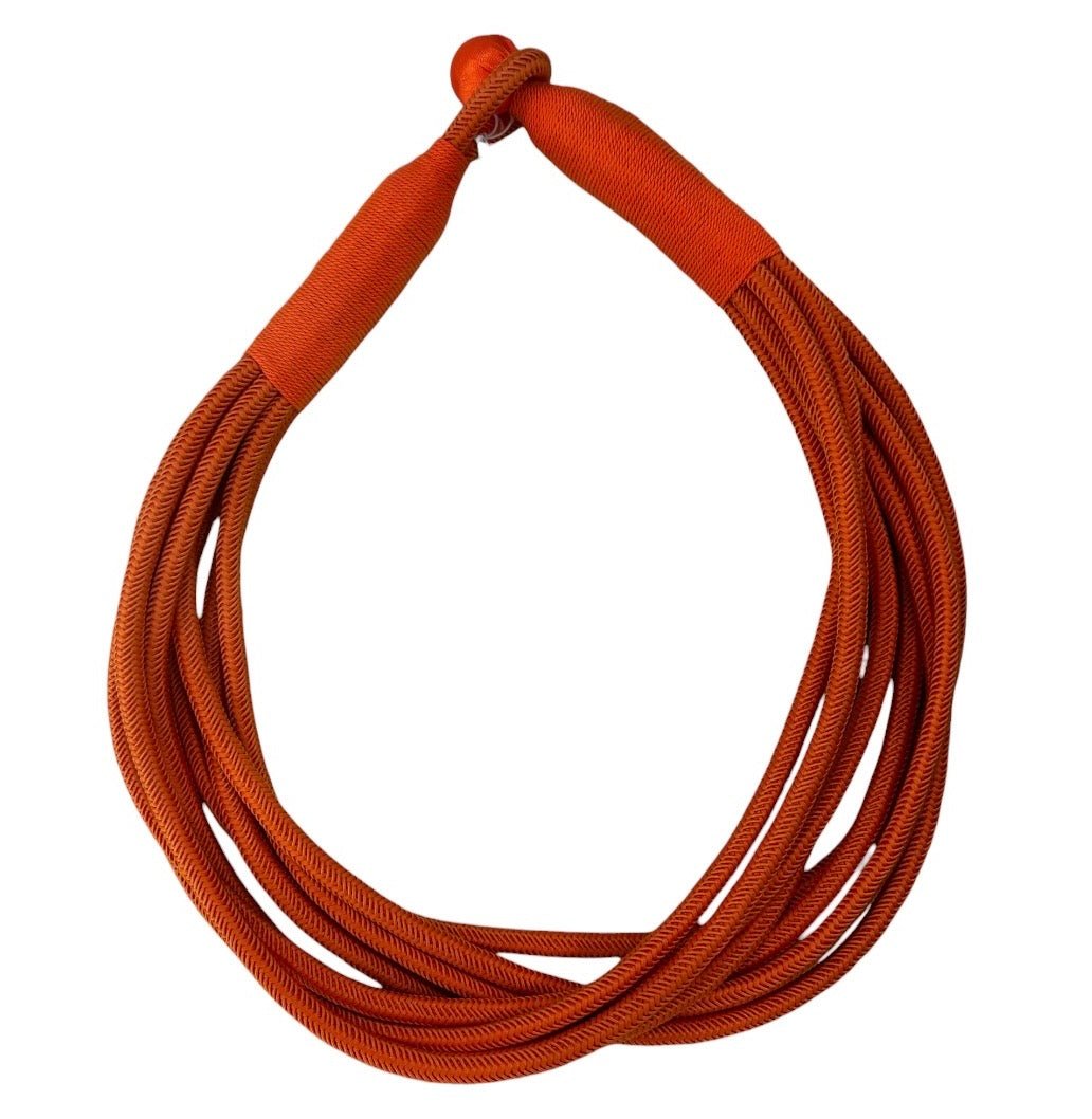 Sydney Necklace - Orange - Grayce's Boutique