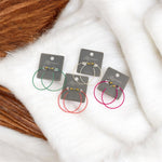 Take It In Midi Hoop - MainStreet Clothing Co.