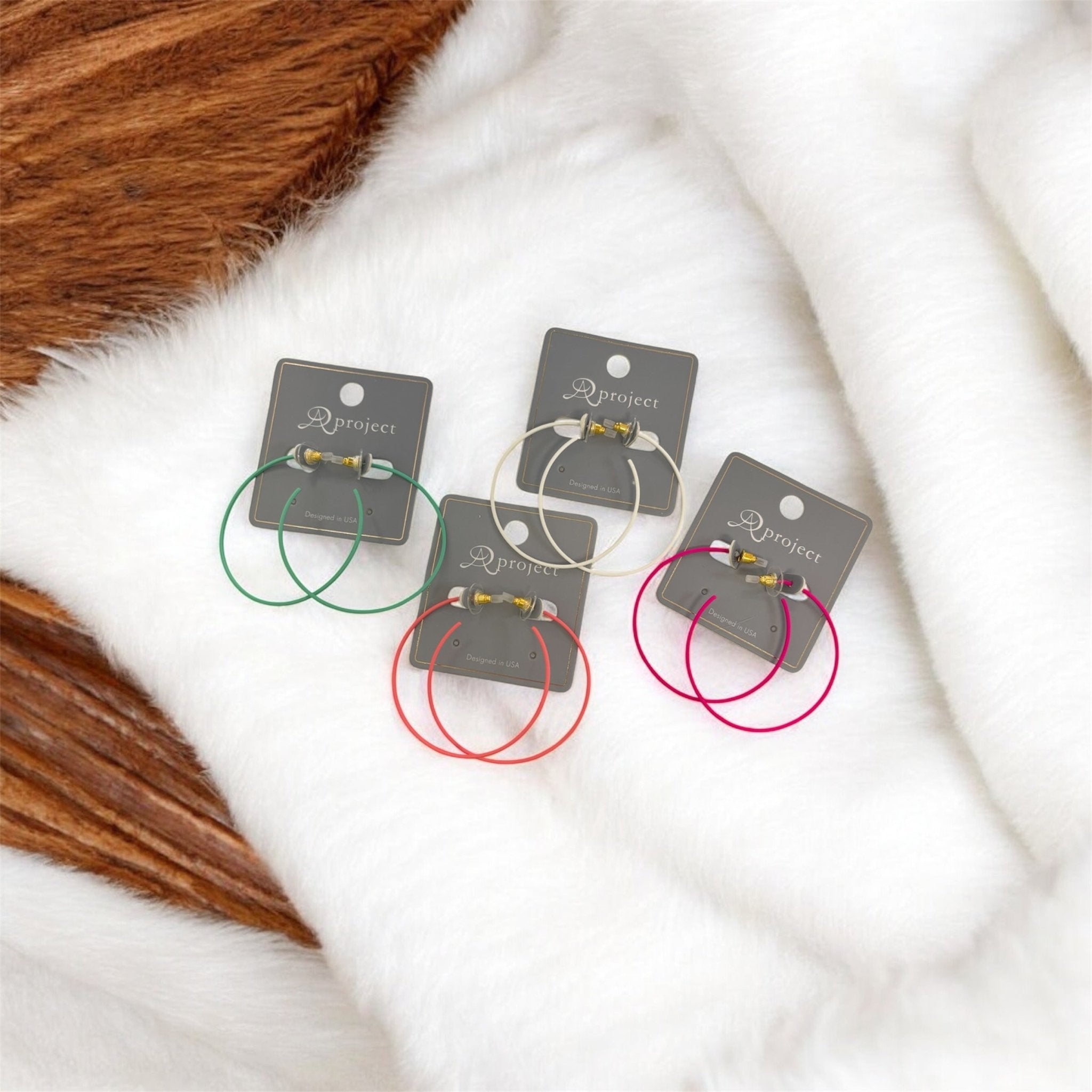 Take It In Midi Hoop - MainStreet Clothing Co.