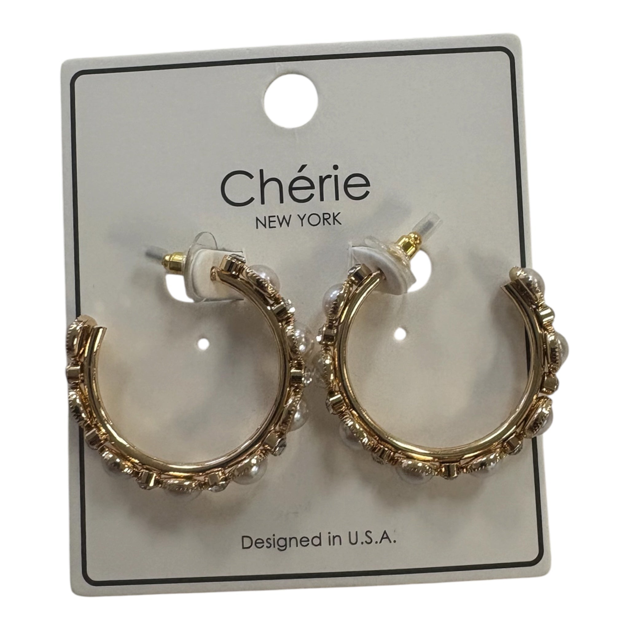 The Demi Pearl Hoop - Grayce's Boutique