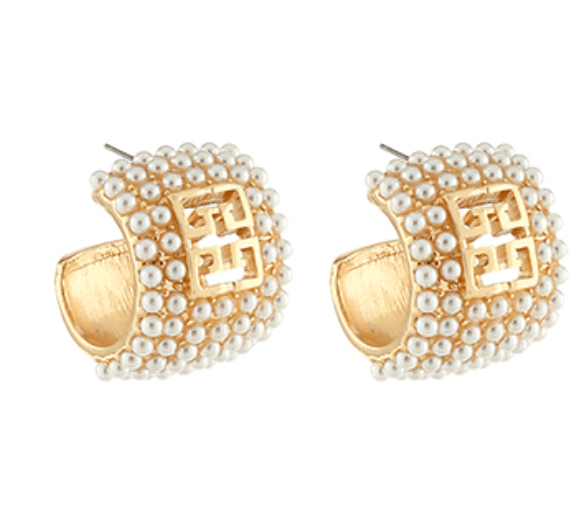 The Lillie Pearl Hoop - MainStreet Clothing Co.