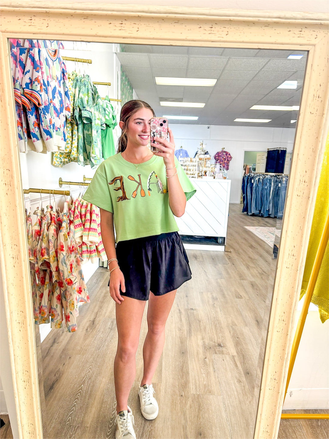 The Ruffle Flare Shorts | LaBiz - MainStreet Clothing Co.
