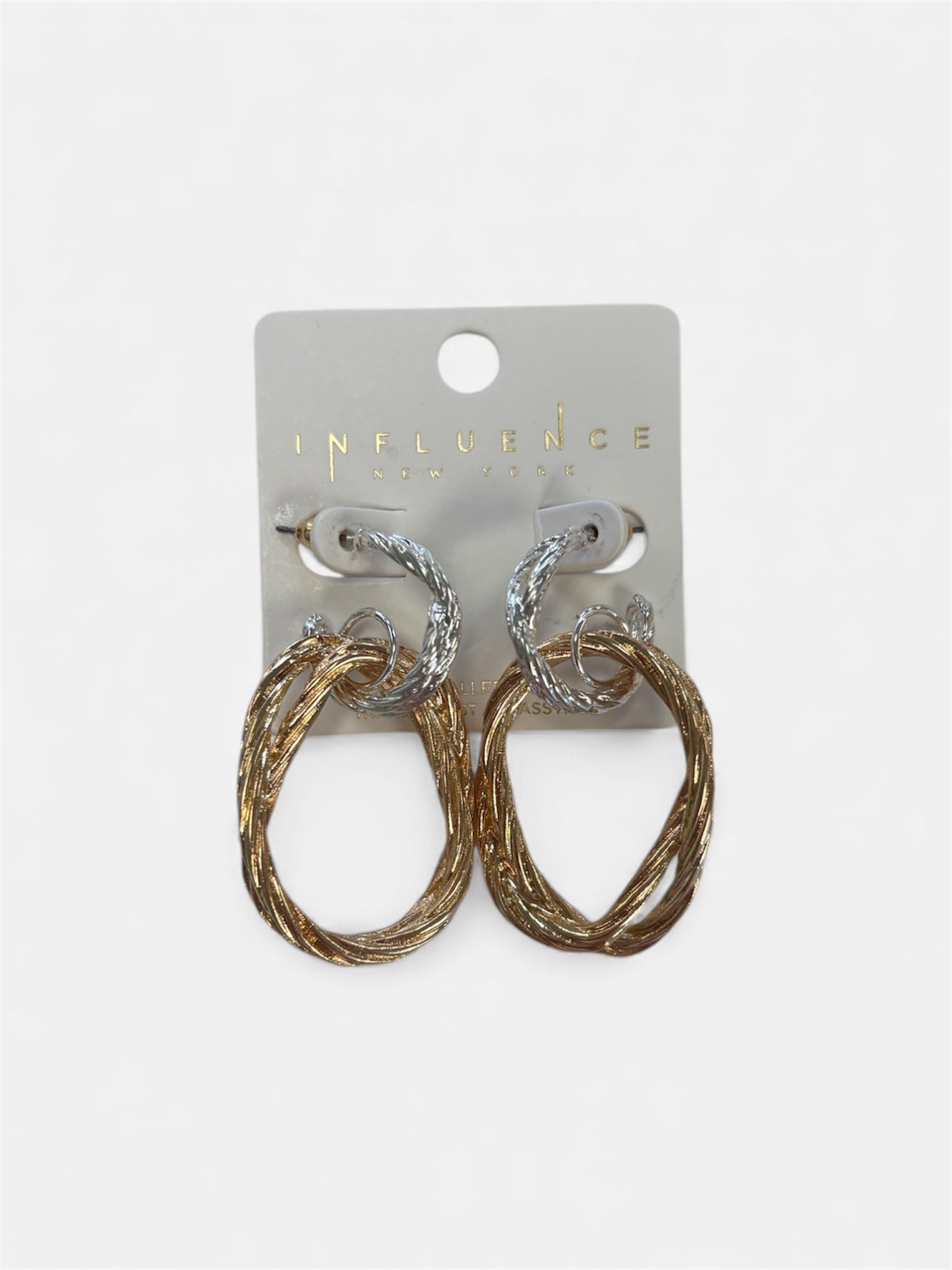Twisted and Turned Drop Earrings - MainStreet Clothing Co.