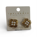 Watch Me Clover Pearl Studs - MainStreet Clothing Co.