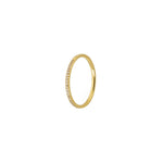 Waterproof Gold Dainty Diamond Ring Band - Grayce's Boutique