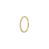 Waterproof Gold Dainty Diamond Ring Band - Grayce's Boutique