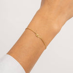 Waterproof Gold Dainty Initial Bracelet - Set of 16 - Grayce's Boutique