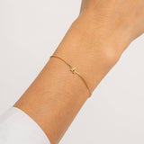 Waterproof Gold Dainty Initial Bracelet - Set of 16 - Grayce's Boutique