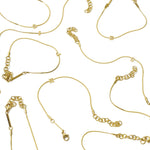 Waterproof Gold Dainty Initial Bracelet - Set of 16 - Grayce's Boutique