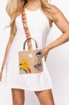 White Icon Crossbody Purse Tank Dress | Queen of Sparkles - MainStreet Clothing Co.
