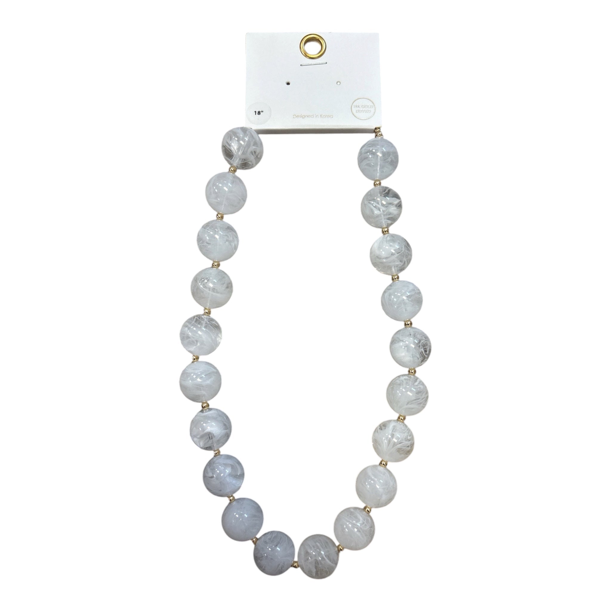 Willow Necklace - White - Grayce's Boutique