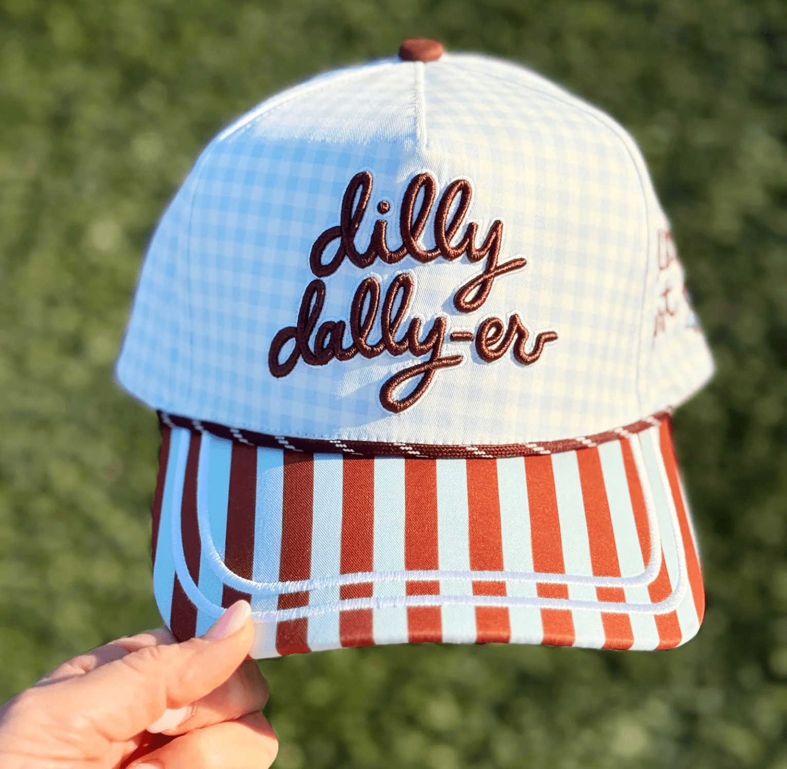 Worlds Best Dilly Dally-er Hat - Poppy & Pine - Grayce's Boutique