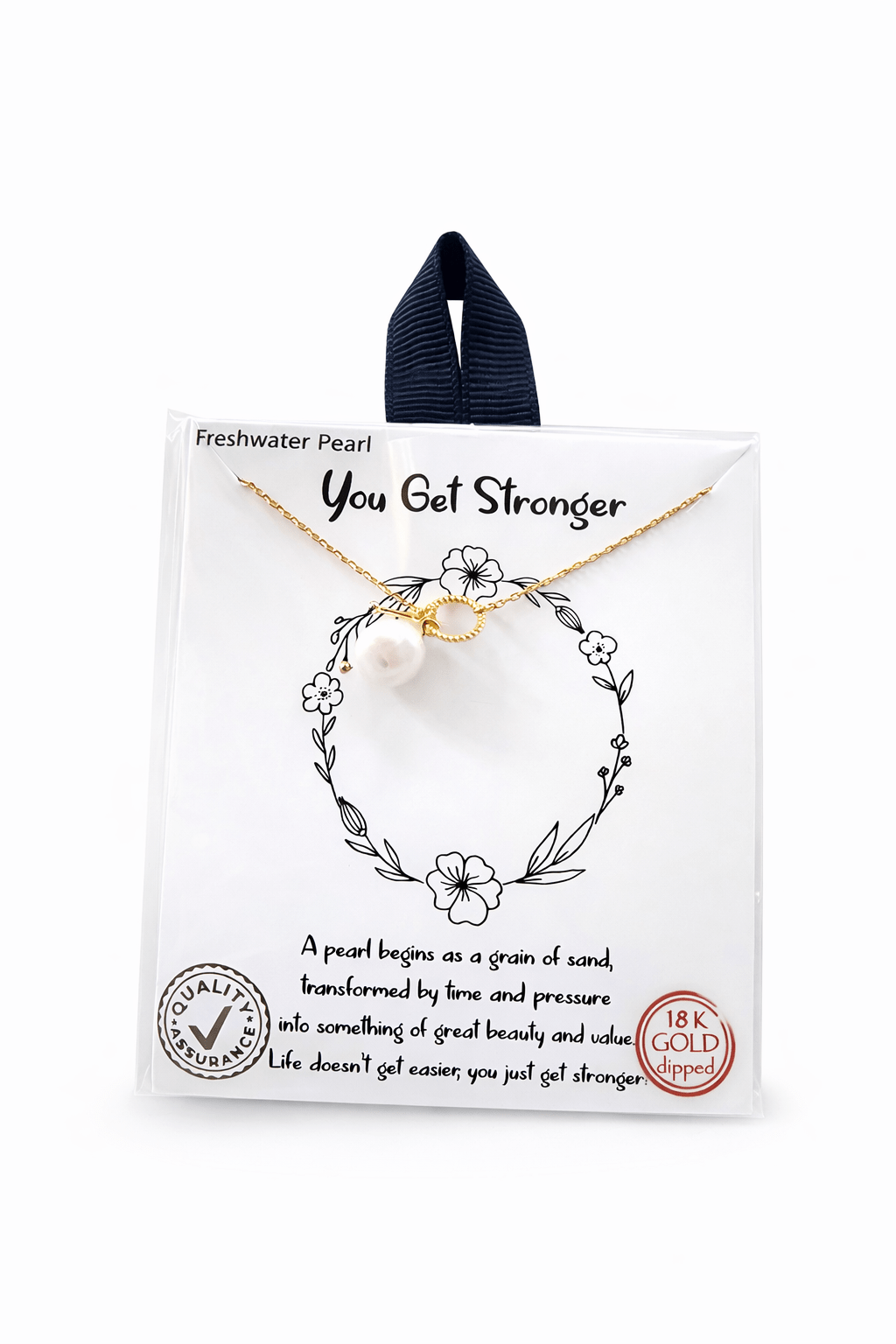 You Got Stronger Necklace - Grayce's Boutique