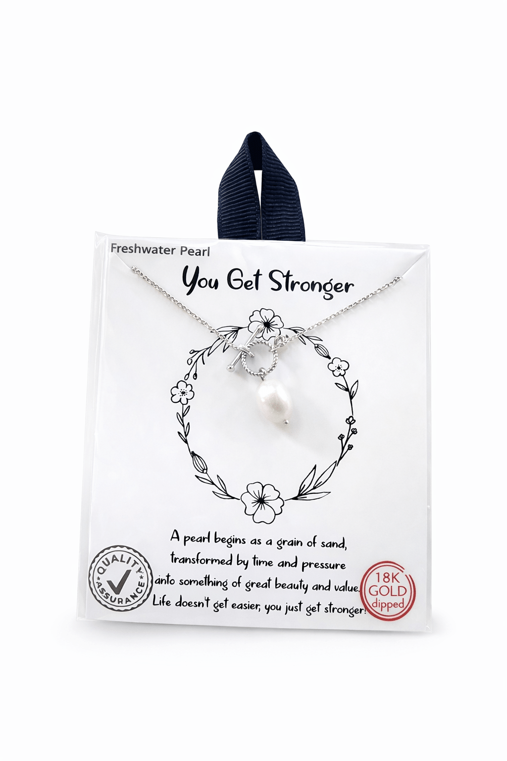 You Got Stronger Necklace - Grayce's Boutique